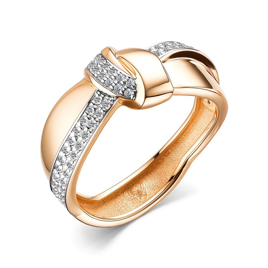 Кольцо, золото, бриллиант, 15537-100